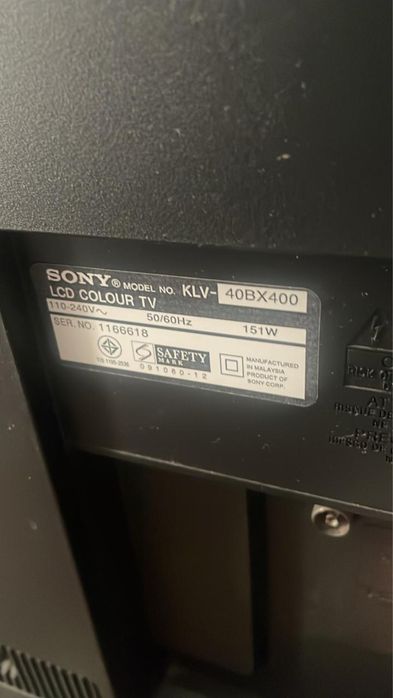 Sony klv-40bx400