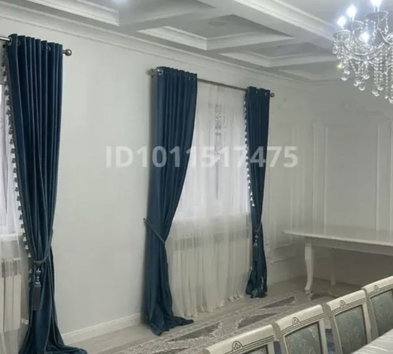 Шторы с тюлем, 3×2,5 м, 2 комплекта