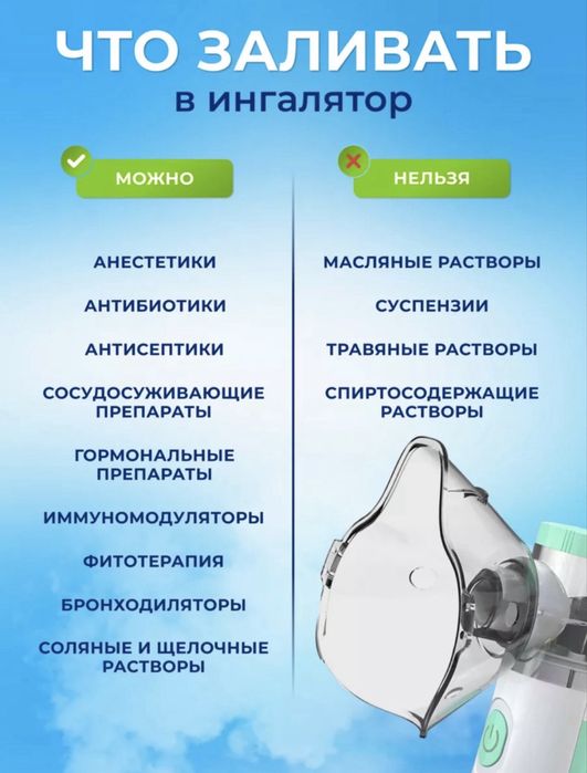 Ингалятор небулайзер
