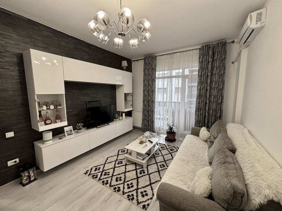 Apartament 2 camere decomandat | 59 mp | Str. Amurgului 29A, Popești-Leordeni | Complet mobilat și utilat