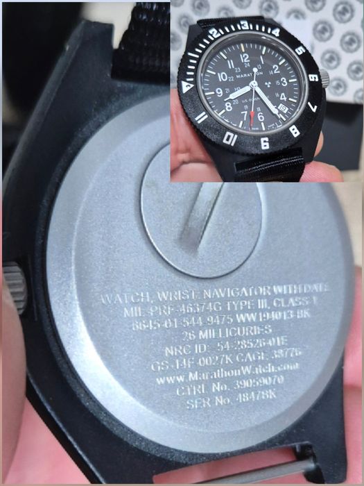 Ceas Marathon Pilot’s Navigator 41mm CeraShell Quartz NAV-D - IMPECABIL