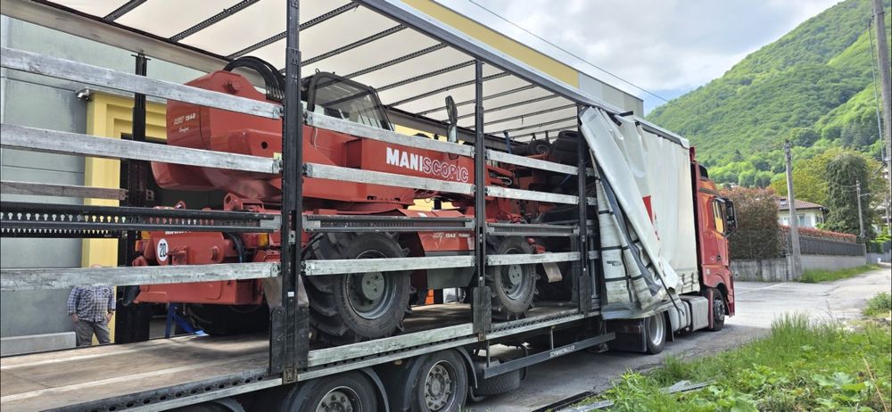 Cabina Manitou MRT 1540 IMPECABIL cu prelungire braț