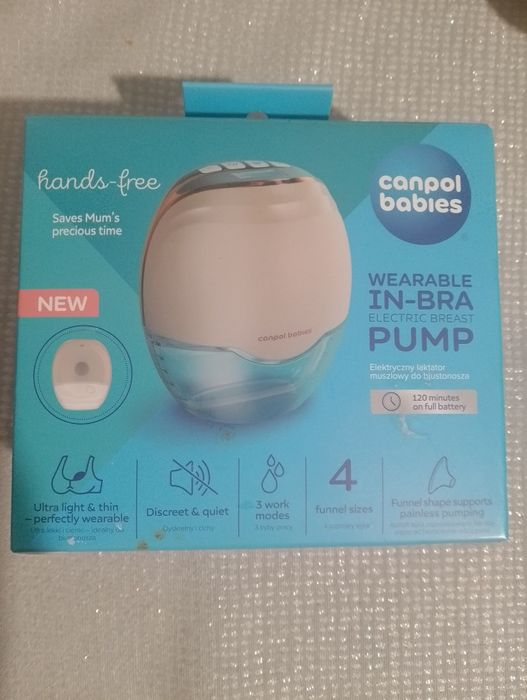 Помпа за кърма - Canpol babies Hands free