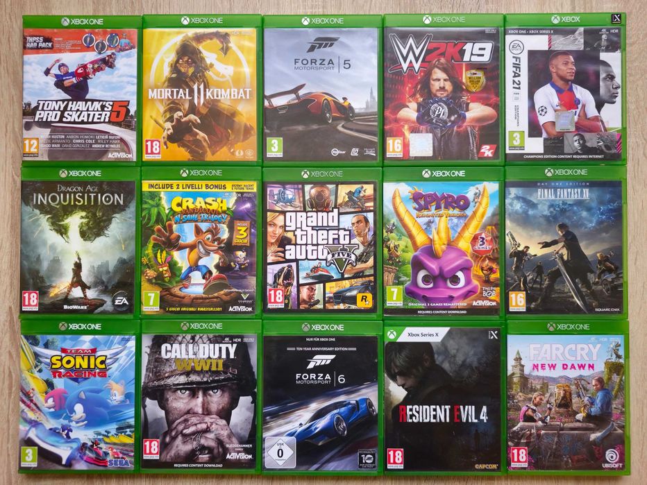 ХИТ игри за XBOX One/One S/One X/Series X/XSX
