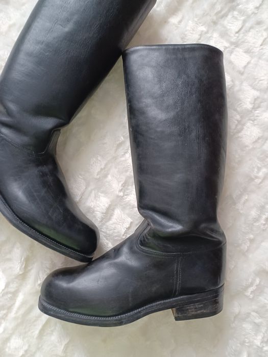 Cizme vintage militare piele