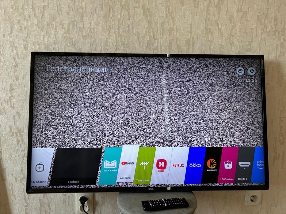 LG Smart телевизор 43/110см
