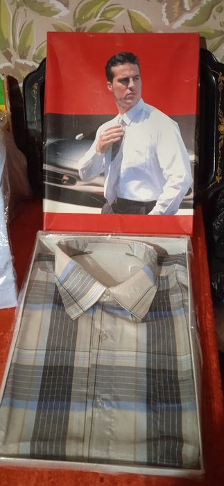 Рубашки,финки мужские Новые в упаковке