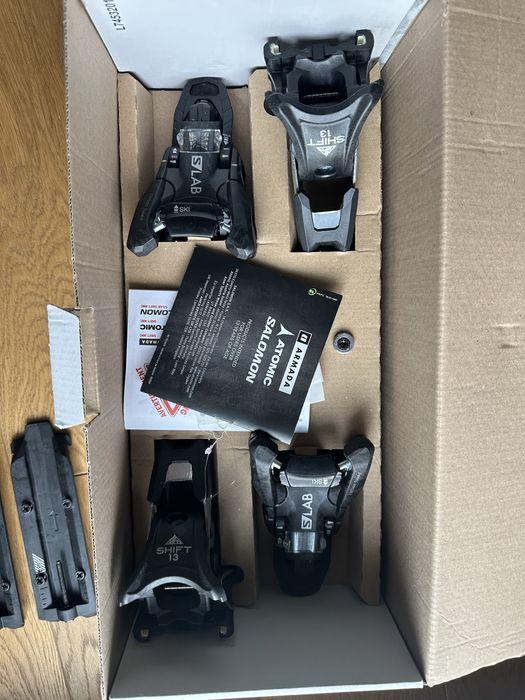 Legaturi Salomon S/Lab Shift MNC 13 Negre (Noi)