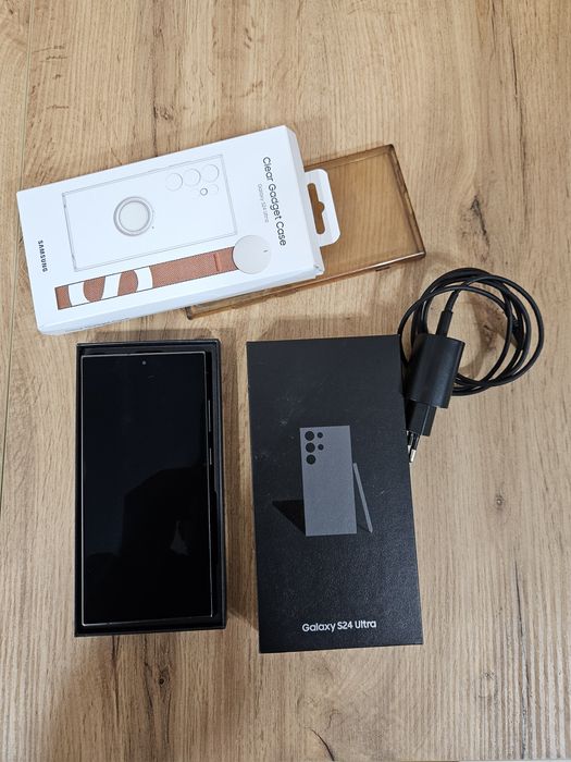 Samsung Galaxy S24 Ultra, Dual SIM, 12GB RAM, 256GB, 5G, Titanium Black