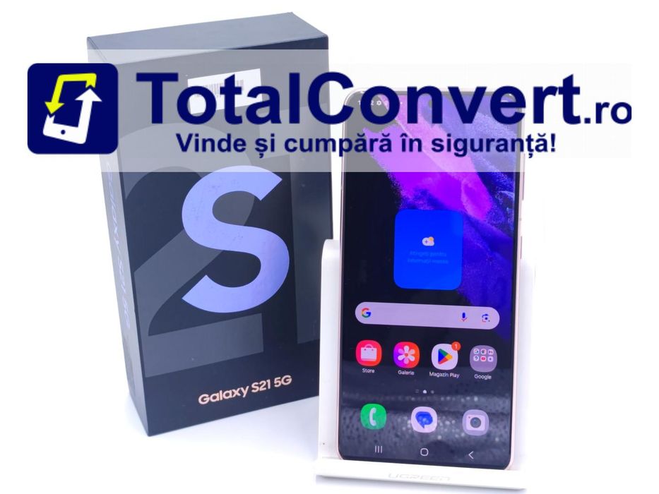 Samsung S21 5G 256GB Phantom Violet 8GB, Garantie 24 luni | #D93997