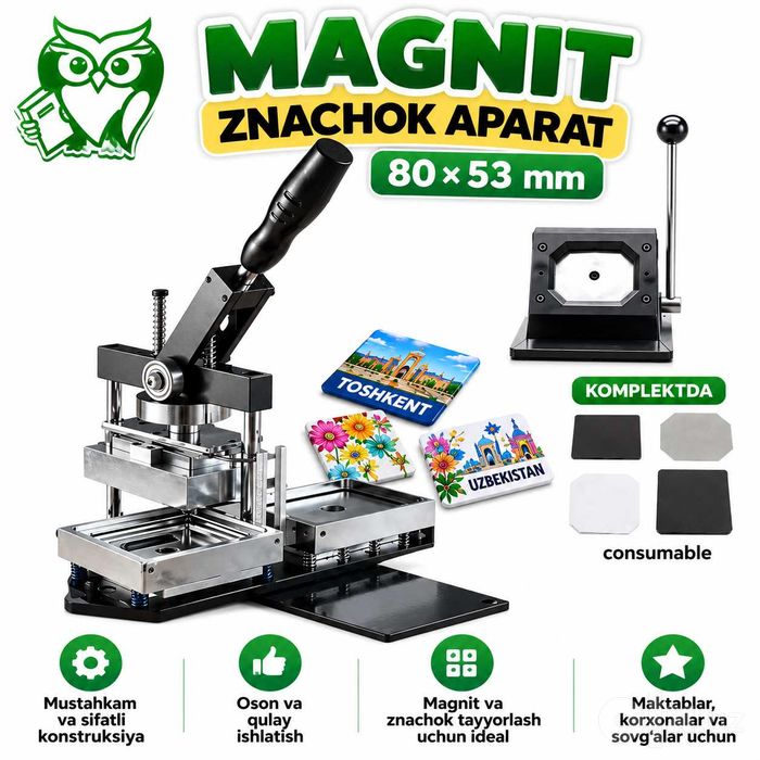 Magnit znachok aparati + rezak