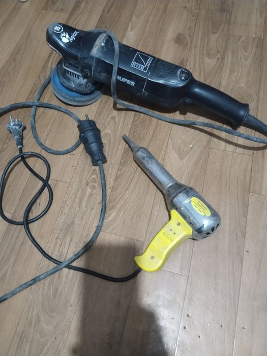 Продам шлиф машинку и фен для пайки пластика
