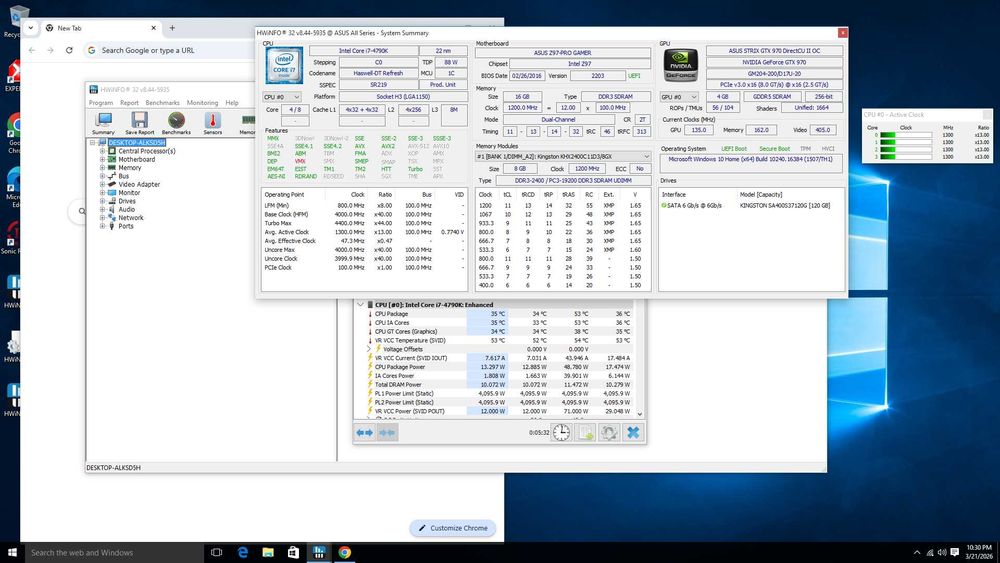 PC I7 4970k + AIO  | 16GB RAM | SSD 120GB | Z97-Pro Gamer