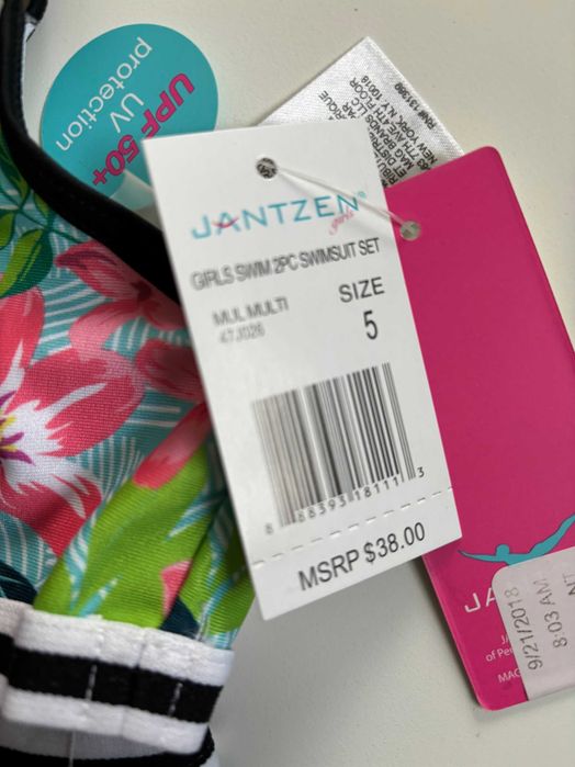 NOU! Costum de baie fetite Billabong, Jantzen, Pink Platinum