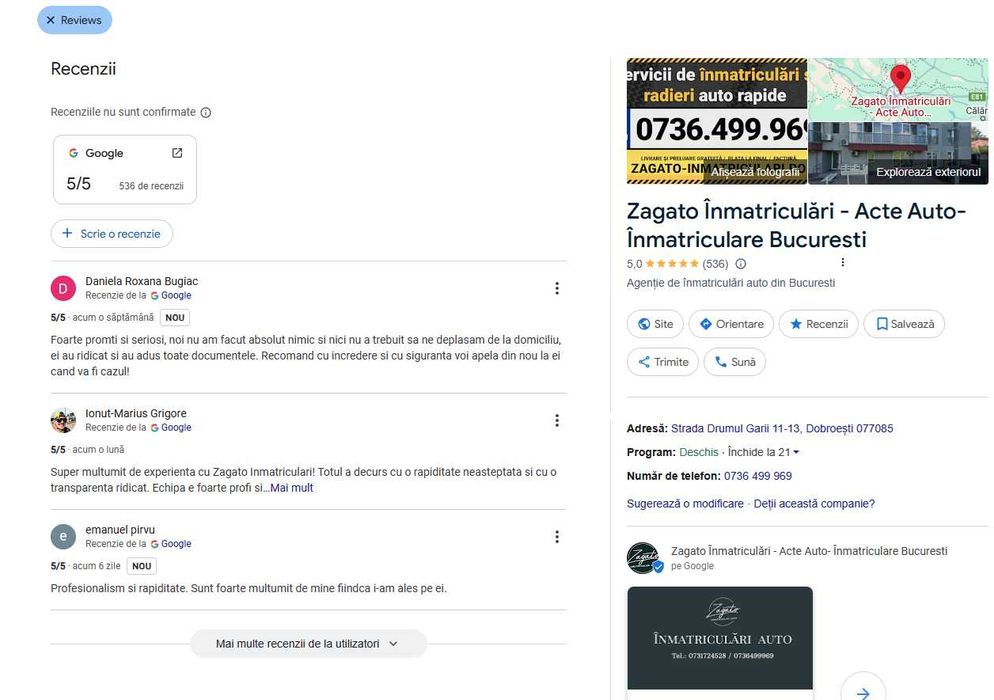 Servicii înmatriculari Auto Fara Deplasare. Radieri auto. Acte Auto