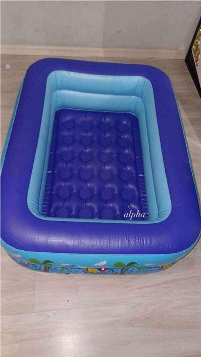 Детски надуваем басейн с двуслойно дъно