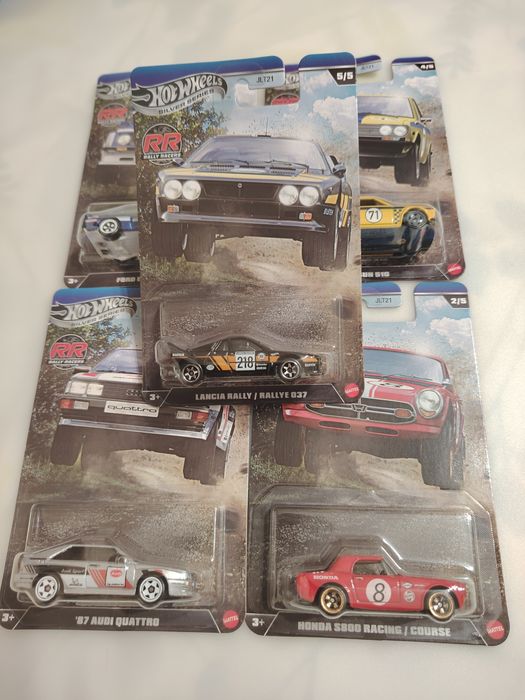 Колички Hot Wheels RR Rally Racers