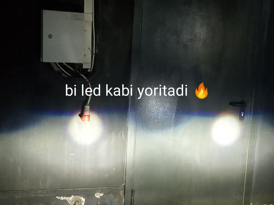 Laser led Bi led kabi yoritadi Juda zor effekti