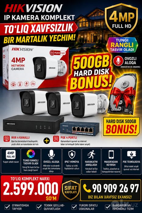 Hikvision kamera 4 mp DS-2CD1043G2-LIU 2.8mm