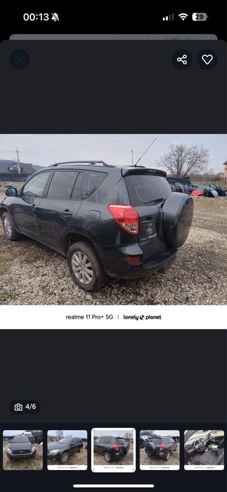 Piese cutie cardan jug fuzeta jante caseta egr geam stop Toyota RAV 4