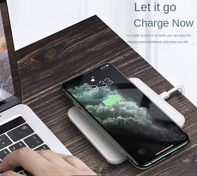 Зарядна станция в бял цвят