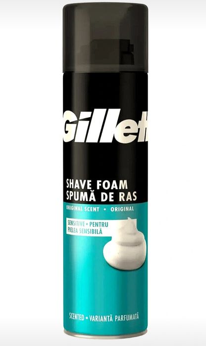 Spumă de ras Gillette Classic Sensitive 200ml