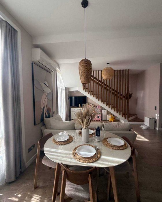 яккасарай дуплекс 3х ком с кадастром с ремонтом новостройка Solaris;