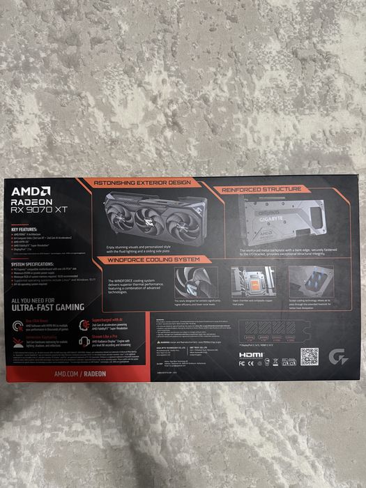 AMD Radeon Gigabyte gaming RX 9070 XT 16Gb