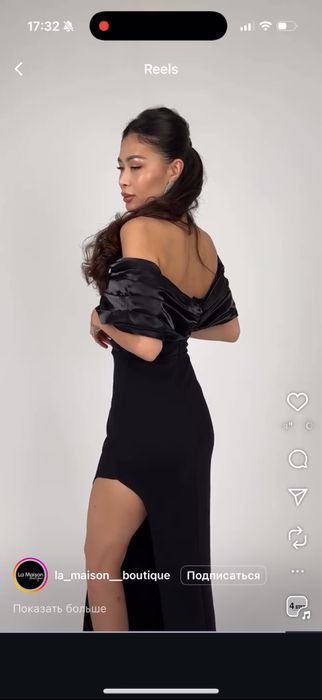 Эффектное вечернее платье