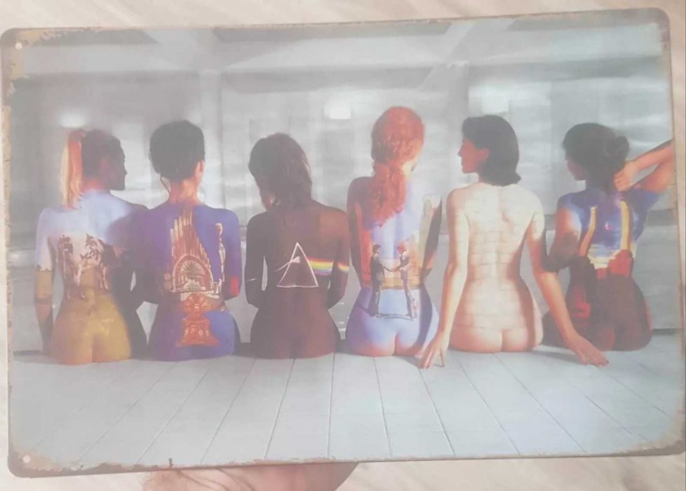 Метална табелка на Pink Floyd (20х30 см.)