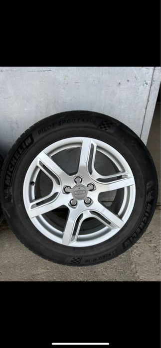 Jante Audi Q3 Q5 Q7 cu cauc 235/60/R18 , 8jx18et39 OEM