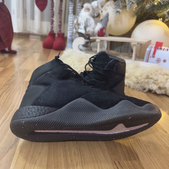 Adidas Tubular Instinct Triple Black-Editie Premium Suede marime 46