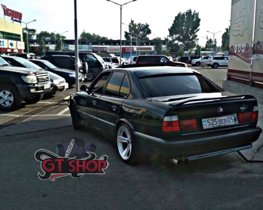 Бампер бмв е34 bmw e34 тюнинг спойлер козырек
