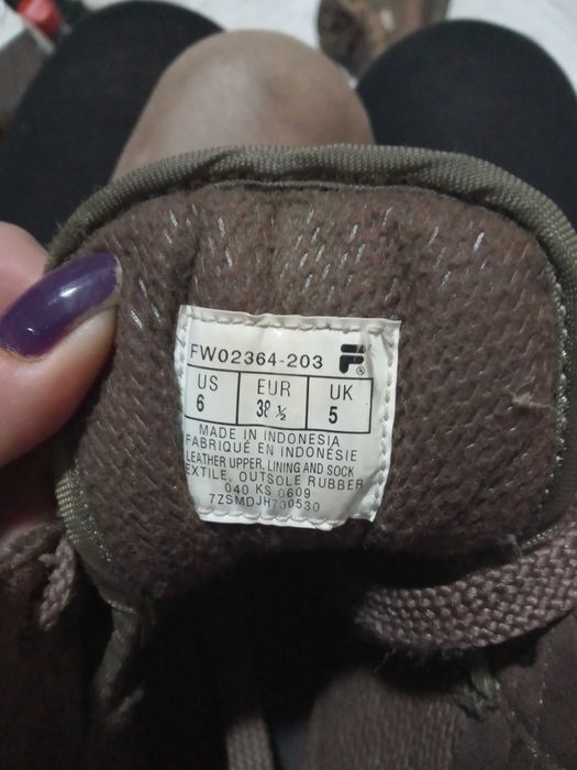 Ghete Fila m38,5