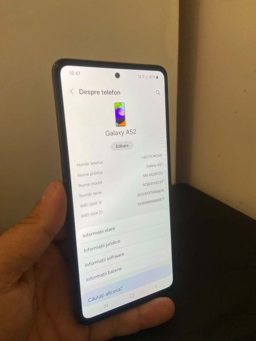 Samsung galaxy a52