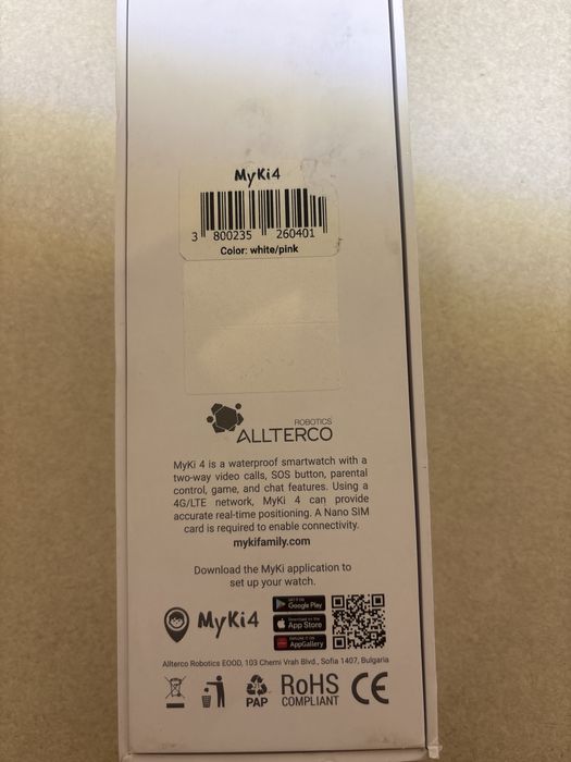 MyKi 4 детски смарт часовник