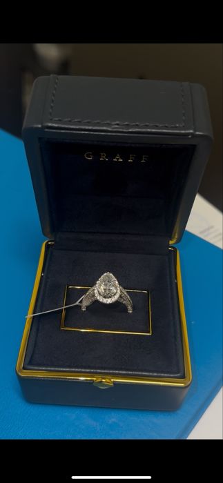 кольцо GRAFF lab брилианты с документами!