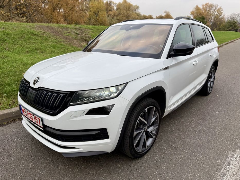 Skoda Kodiaq SportLine  generatia Noua 2.0 Tdi cu 200 cp 4x4 si DSG -masina Full - super intretinuta cu istoric complet service