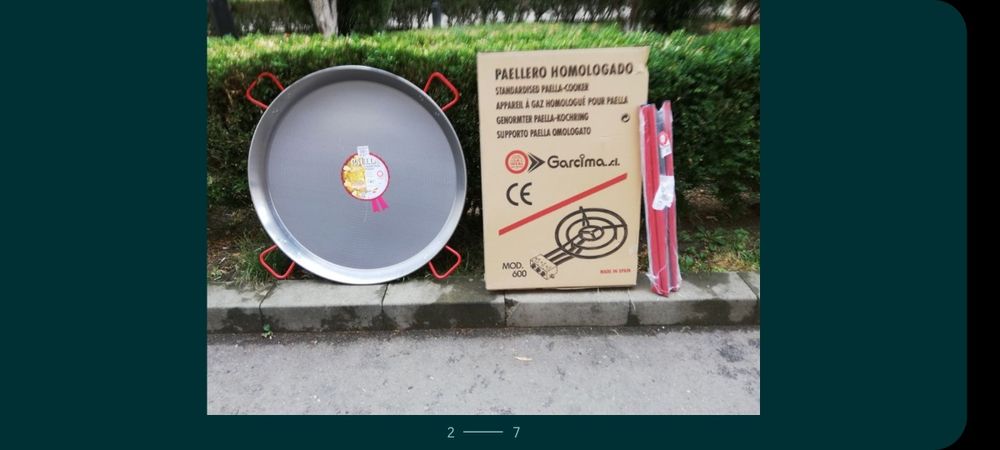 Arzător Paella M 40 cm 11 kw Promo   219 leii