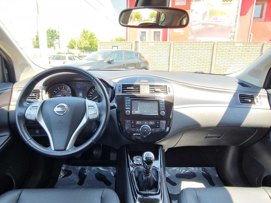Nissan Pulsar 116 CP 2016 Tekna/Led/Piele/Camera360°/Navi/Toucscreen/Bluetooth/Incalzire scaune/Jante 17/RAR EFECTUAT