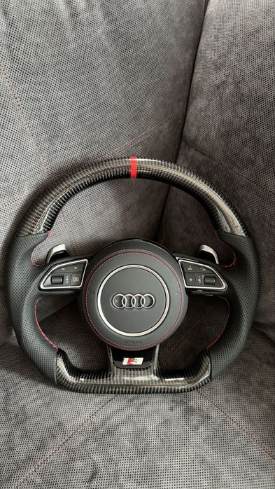 Карбонови волани за Ауди А6 А7 А8