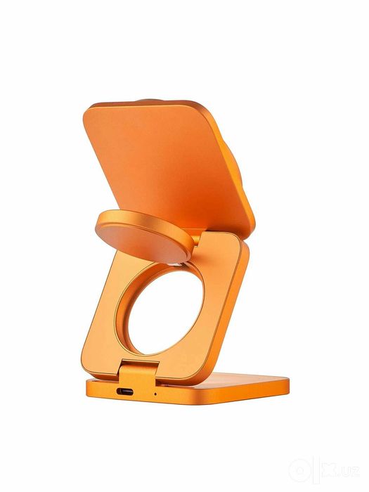 Беспроводное зарядное устройство uBear Balance Slim 3-в-1 Qi2.2