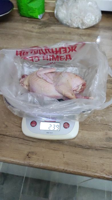 Бөдене еті.Мясо перепелов.