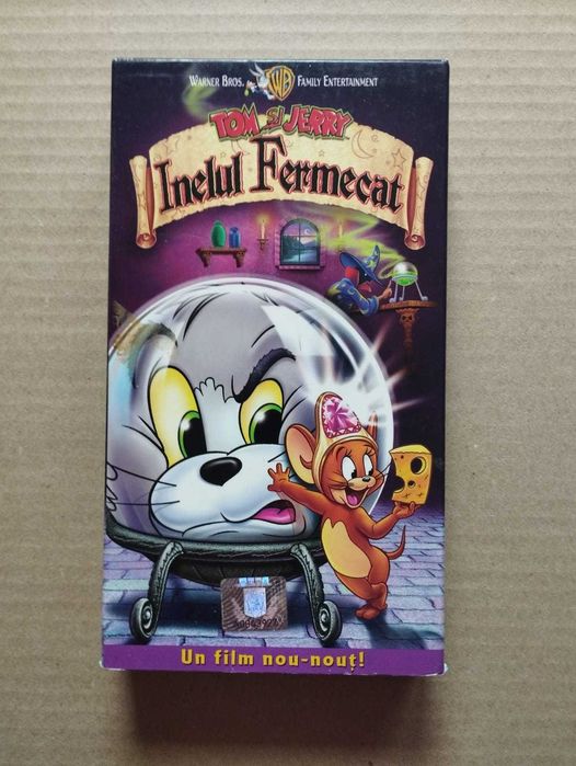 Casetă VHS Tom și Jerry - Inelul fermecat (Pro Video) - Dublat Română - ORDA + WB