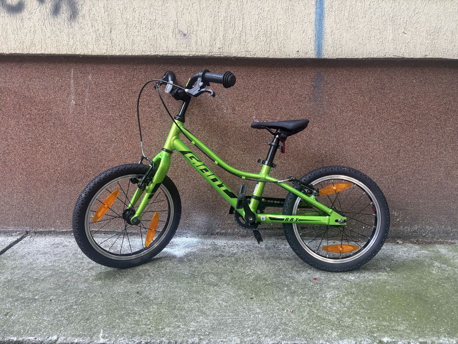Bicicletă copii GIANT ARX 16" - Verde Metalizat - Stare Excelentă