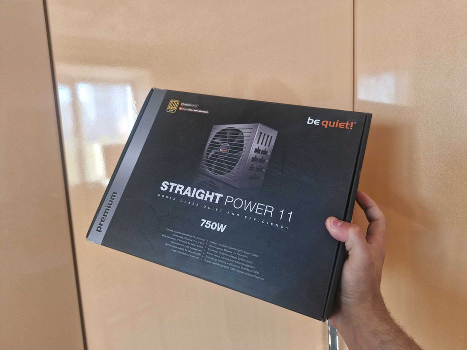 Be Quiet! 750W 80+Gold. Straight Power 11