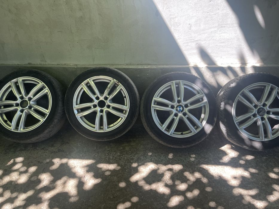 Jante 5x120 R17 cu cauciucuri vand/schimb