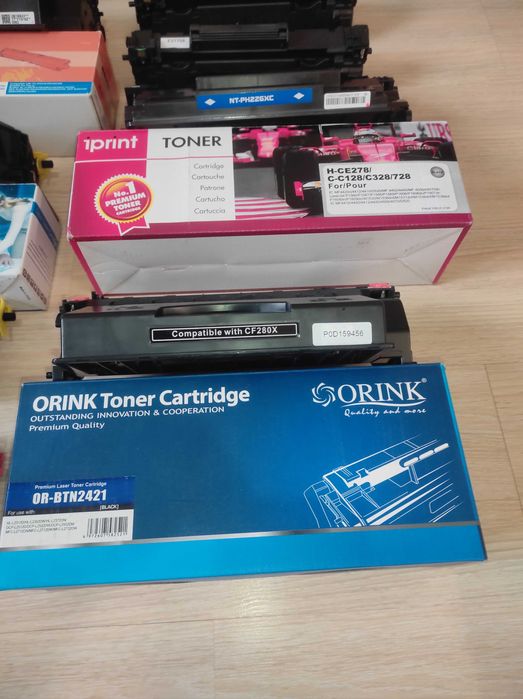 Съвместими тонер касети.