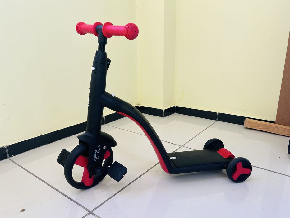 Продам самокат+велосипед