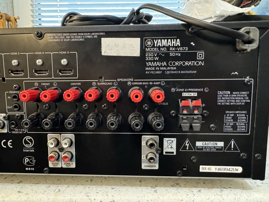 Yamaha RX-V673 качествен ресивър